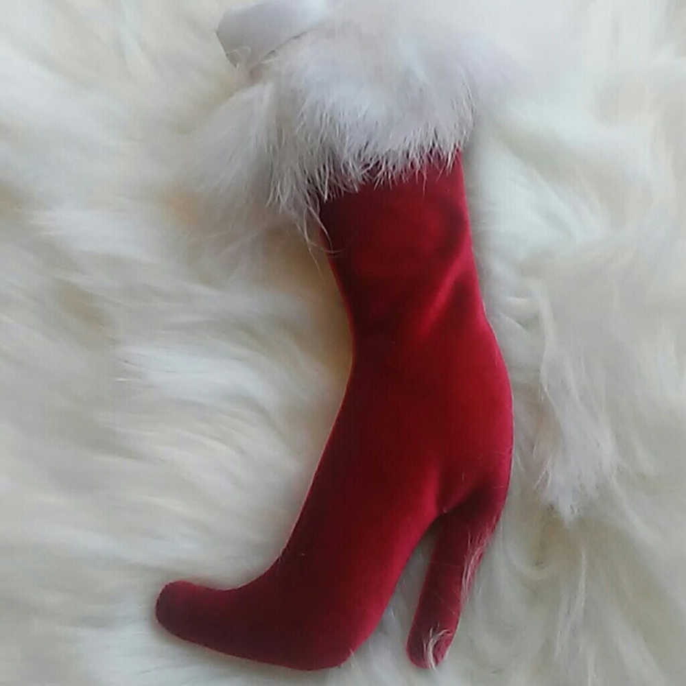 Victorian gift bootie stocking